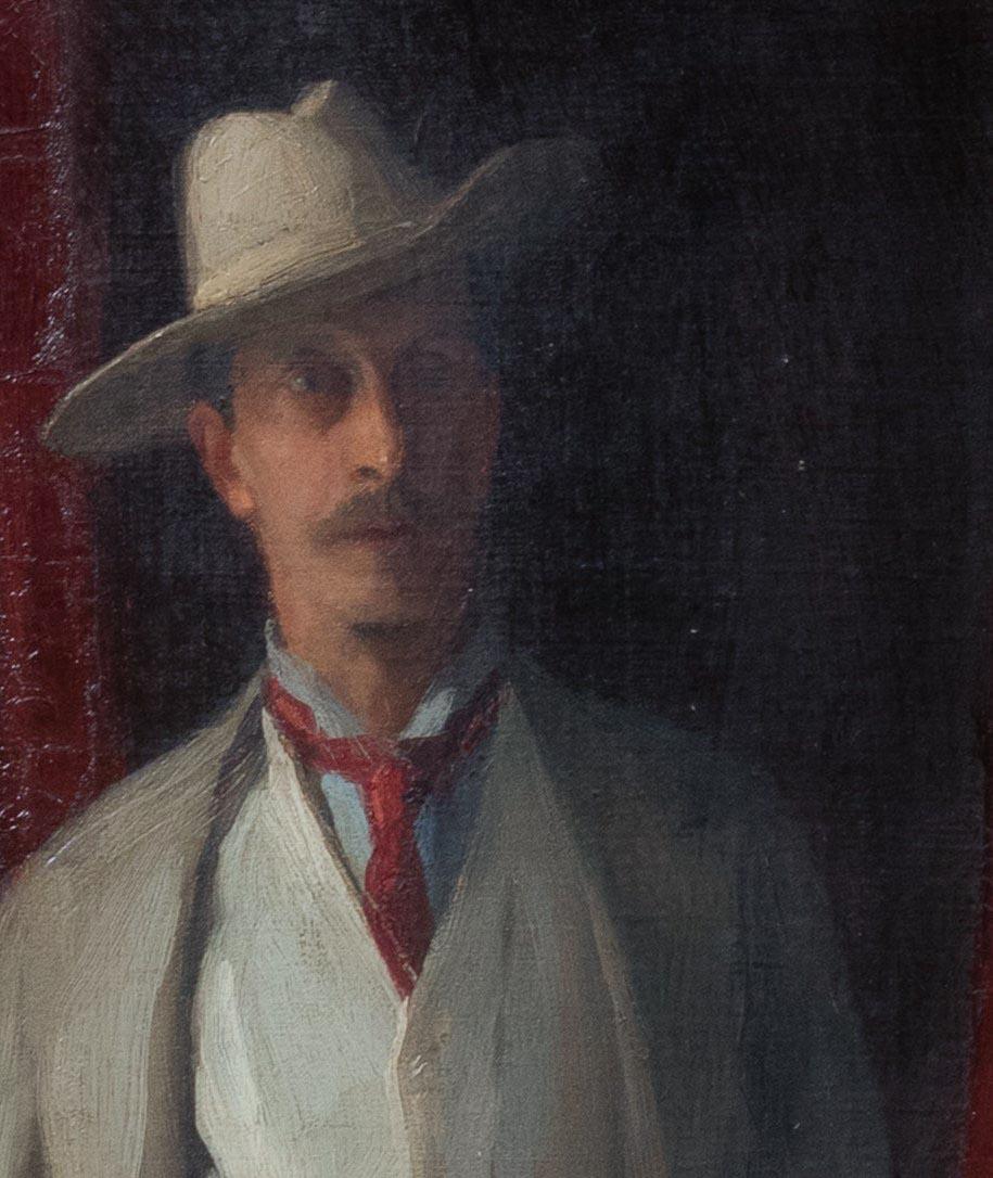 Portrait Of William Burdon-Muller, Santiago, Chile, dated 1899 For Sale 1