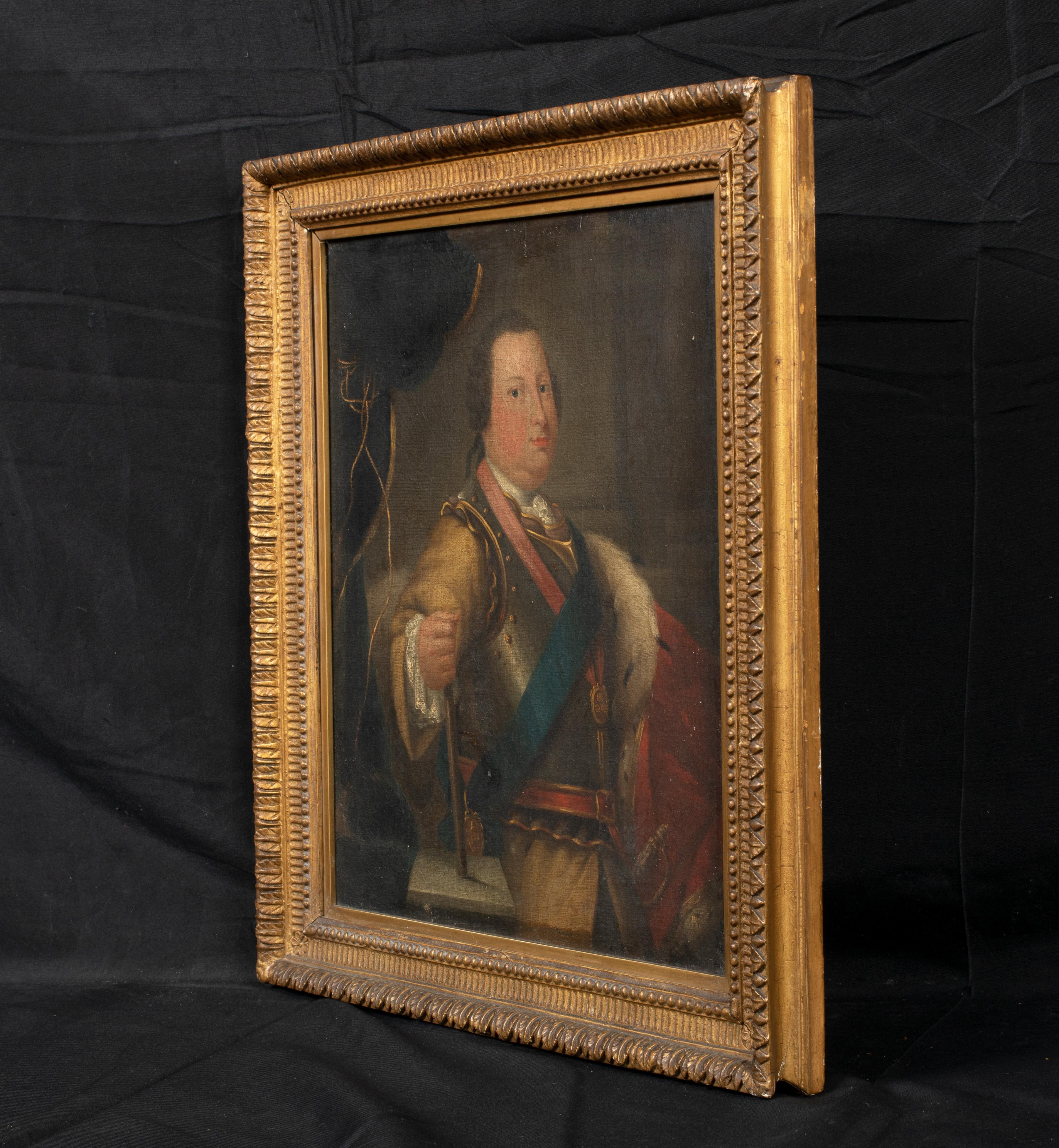 Portrait Of William, Duke of Cumberland (1721-1765), 18th Century - Black Portrait Painting by Unknown
