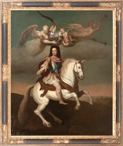 Portrait de William III d'Angleterre, 18e siècle Cercle de SIR GODFREY KNELLER