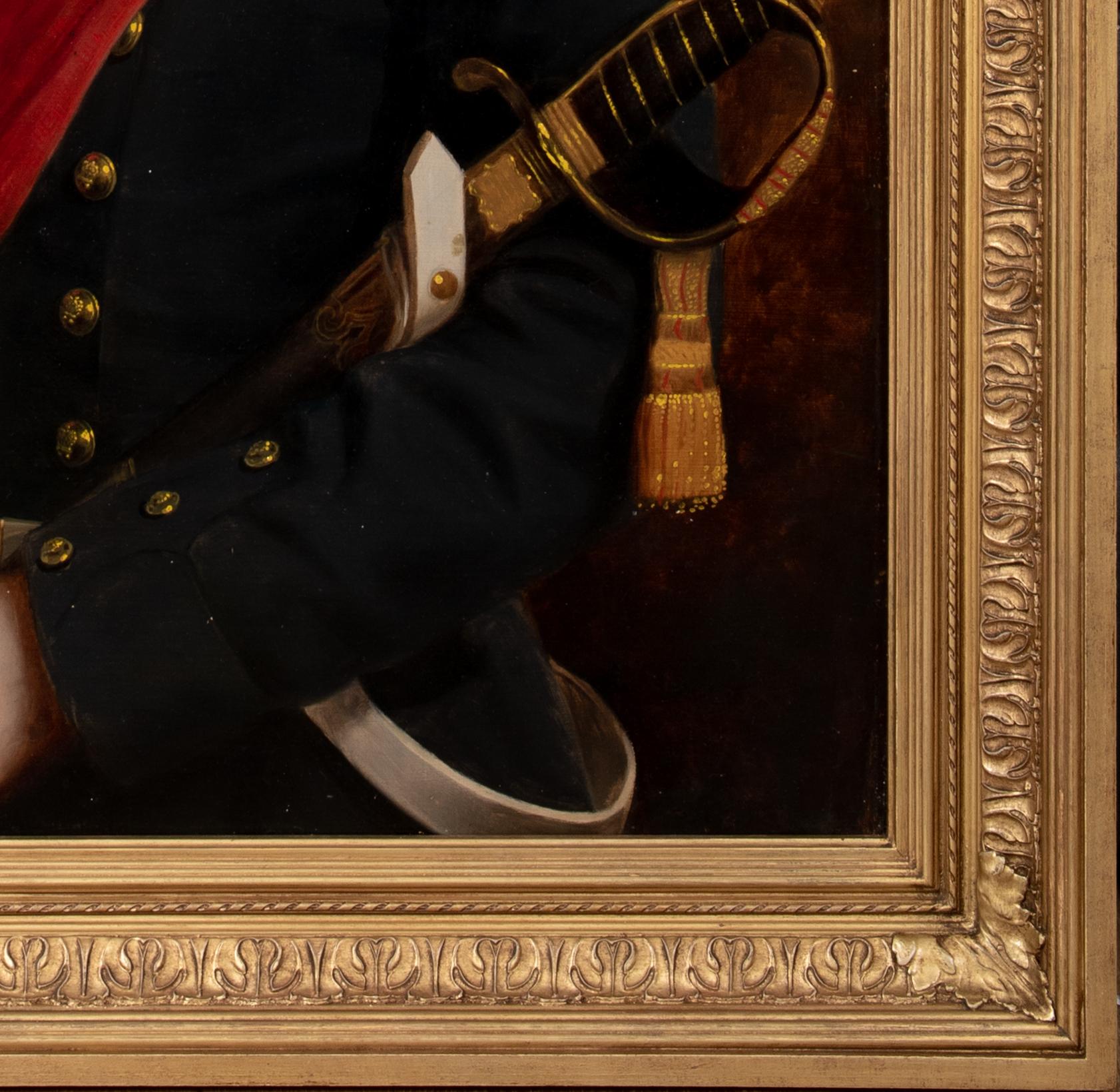 Portrait of William J Kempton Of The 99th Lanarkshire Regiment Of The Foot 1