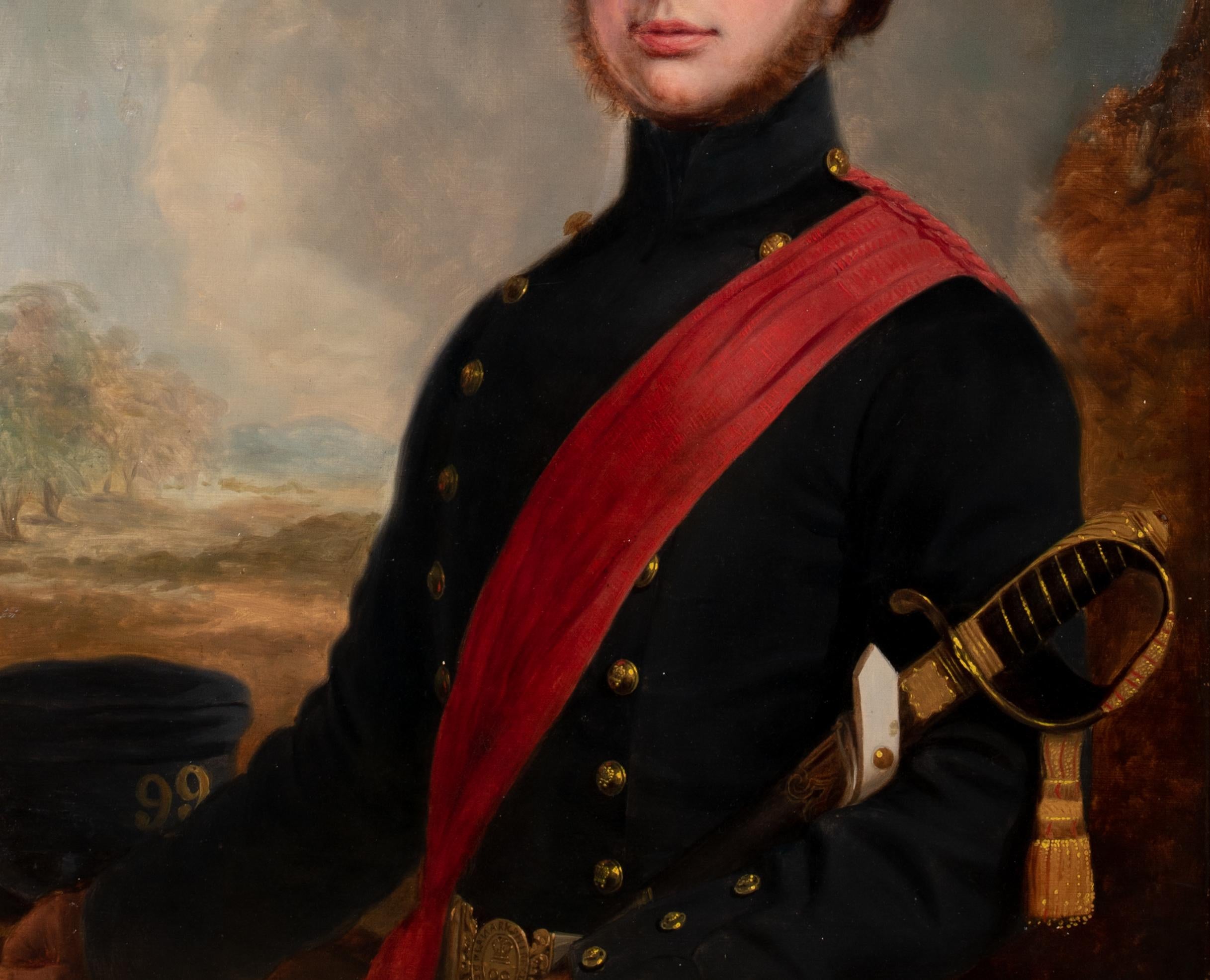 Portrait of William J Kempton Of The 99th Lanarkshire Regiment Of The Foot 3