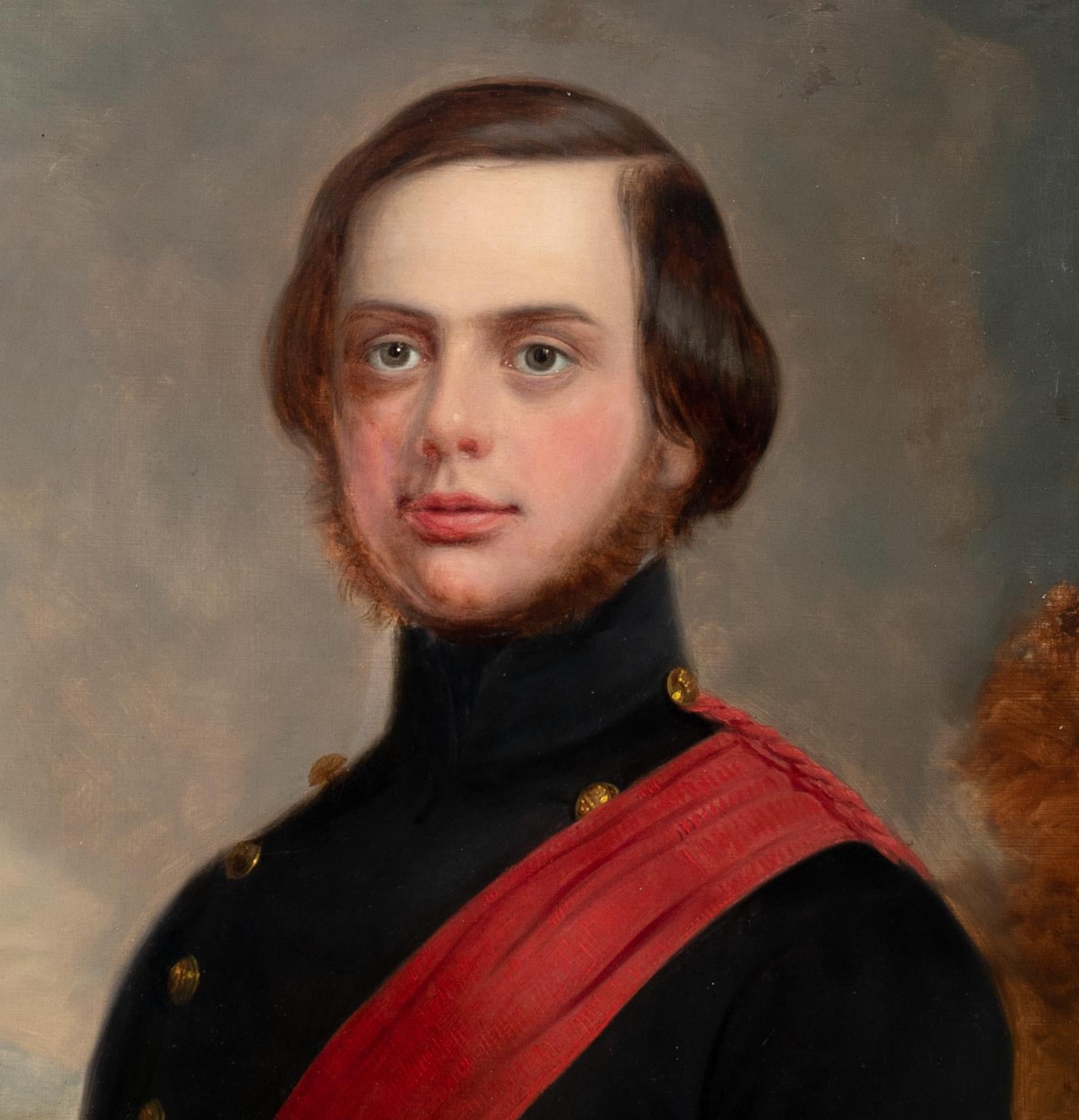 Portrait of William J Kempton Of The 99th Lanarkshire Regiment Of The Foot 5