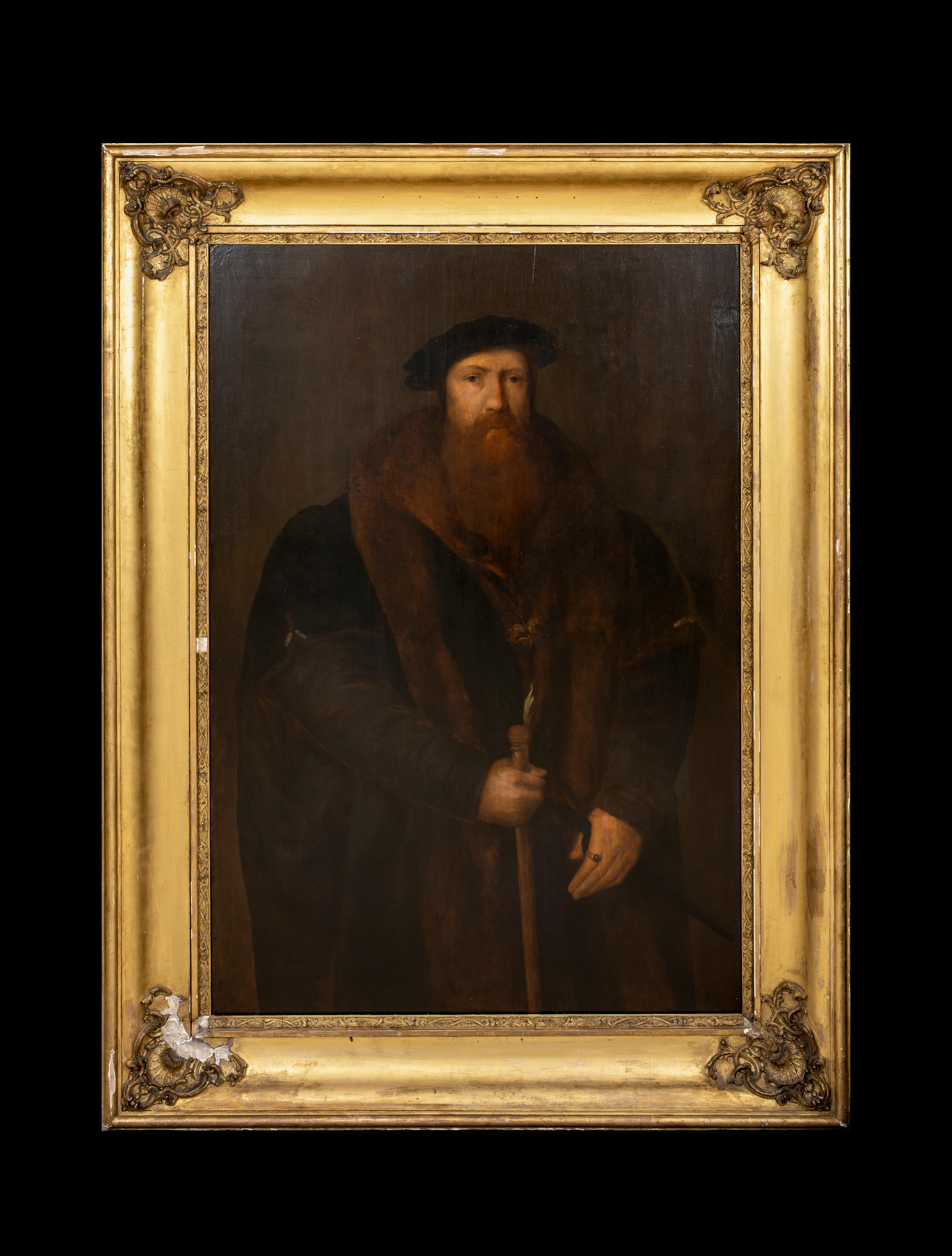 Retrato de Guillermo Paget (1505-1563), I Barón Paget de Beaudesert Enrique VIII - Painting de Unknown