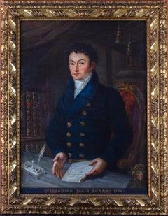 Portrait of Young Nobleman 1796 Oil on Canvas