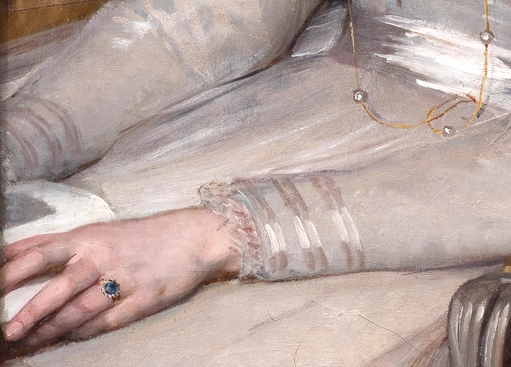 Ritratto di giovane donna che legge in vendita 1