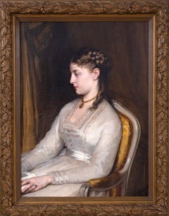 Portrait of young women reading