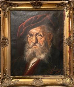 Portrait Ölgemälde nach Rembrandt