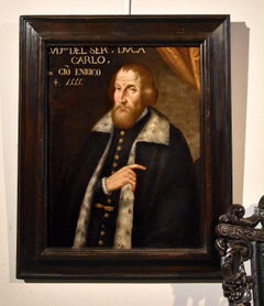 Portrait Paint Oil on canvas Old master 16/17th Century Italian Duca Old master 