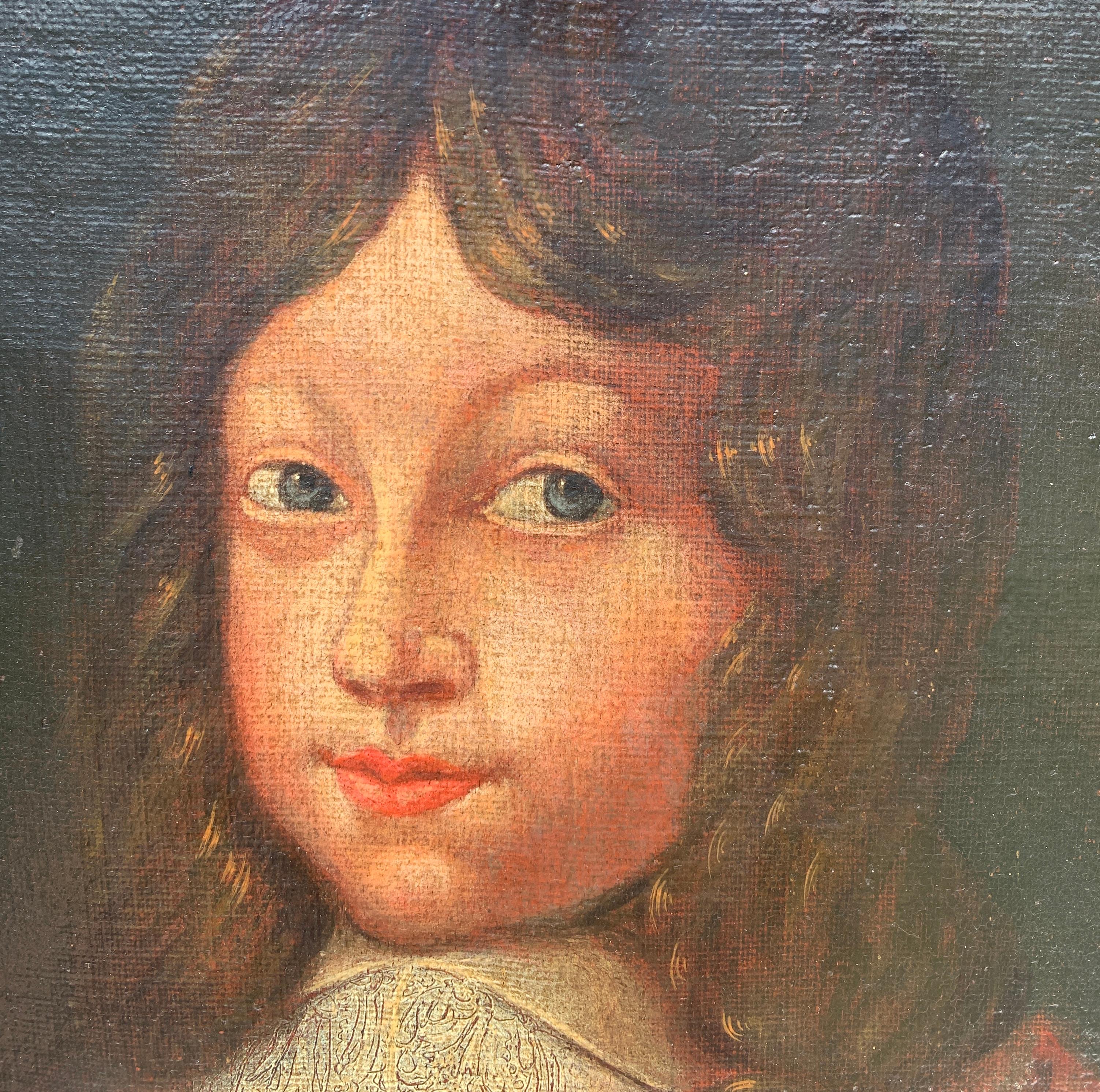 Retratista (escuela italiana) - Pintura de figuras del siglo XVIII - Joven príncipe - Painting Antiguos maestros de Unknown