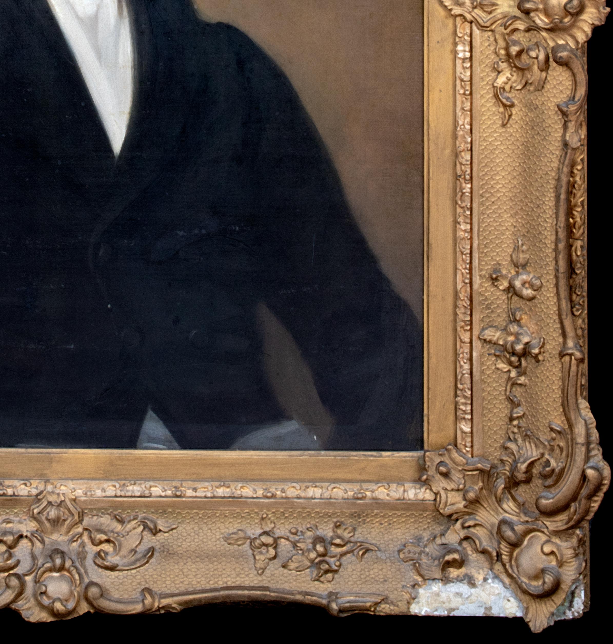 Portrait Robert Greene Hill - Hough Hall Cheshire (1801-1874), 19th Century   1