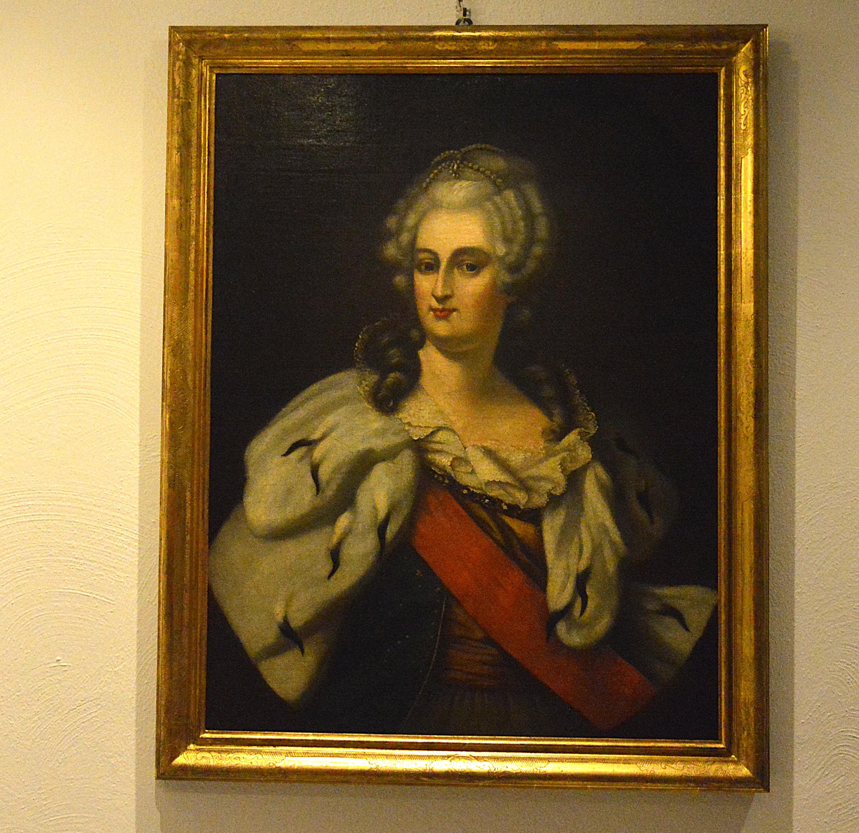 Katharina II. die Große (geb. Sophie Auguste Friederike von Anhalt-Zerbst-Dornburg, in der Orthodoxie Jekaterina Aleksejewna, 21. April [2. Mai] 1729, Stettin, Preußen - 6. November [17.] 1796, Winterpalast, Petersburg) - die Kaiserin von ganz