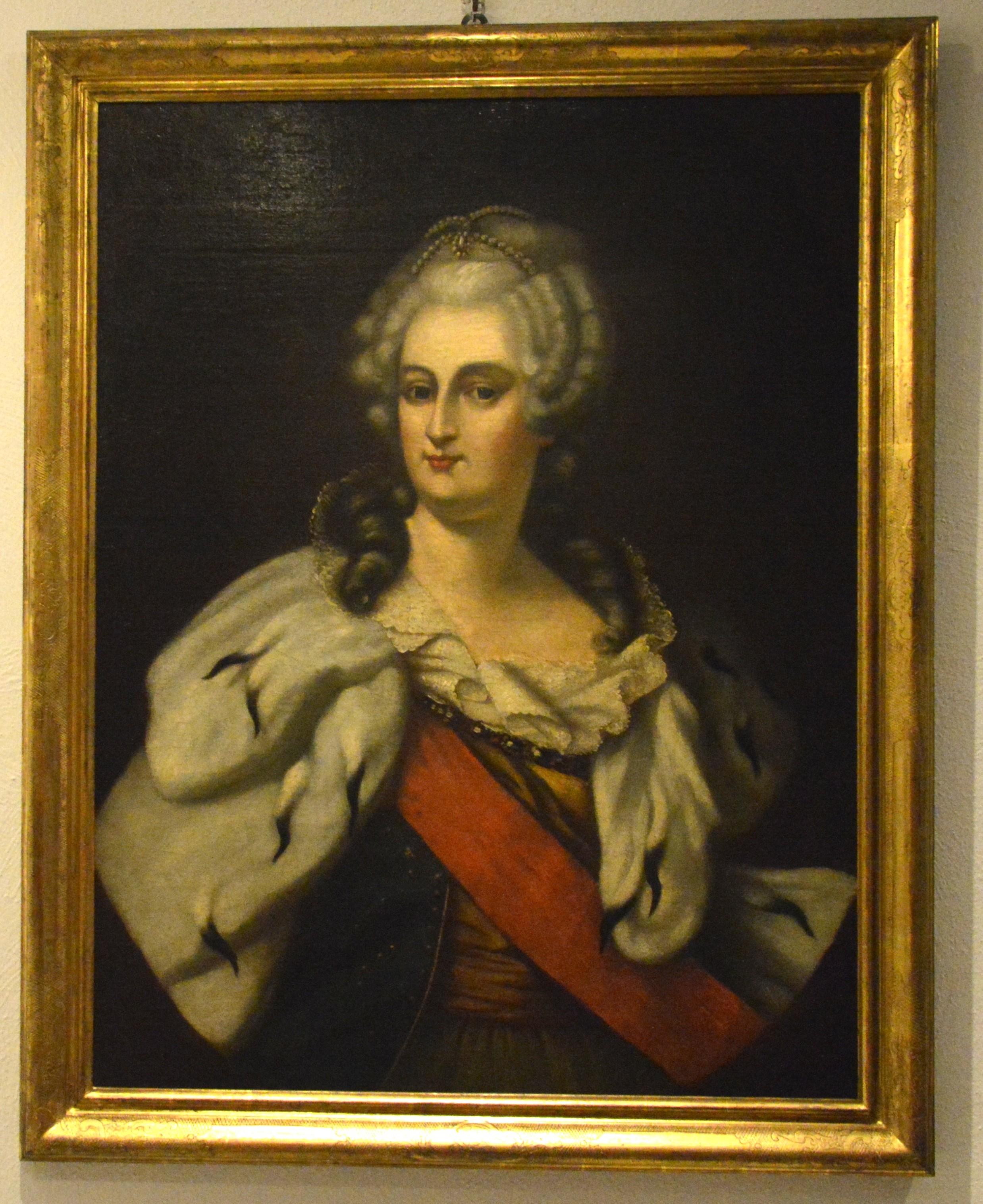 Unknown Figurative Painting – Porträts von Katharina II.