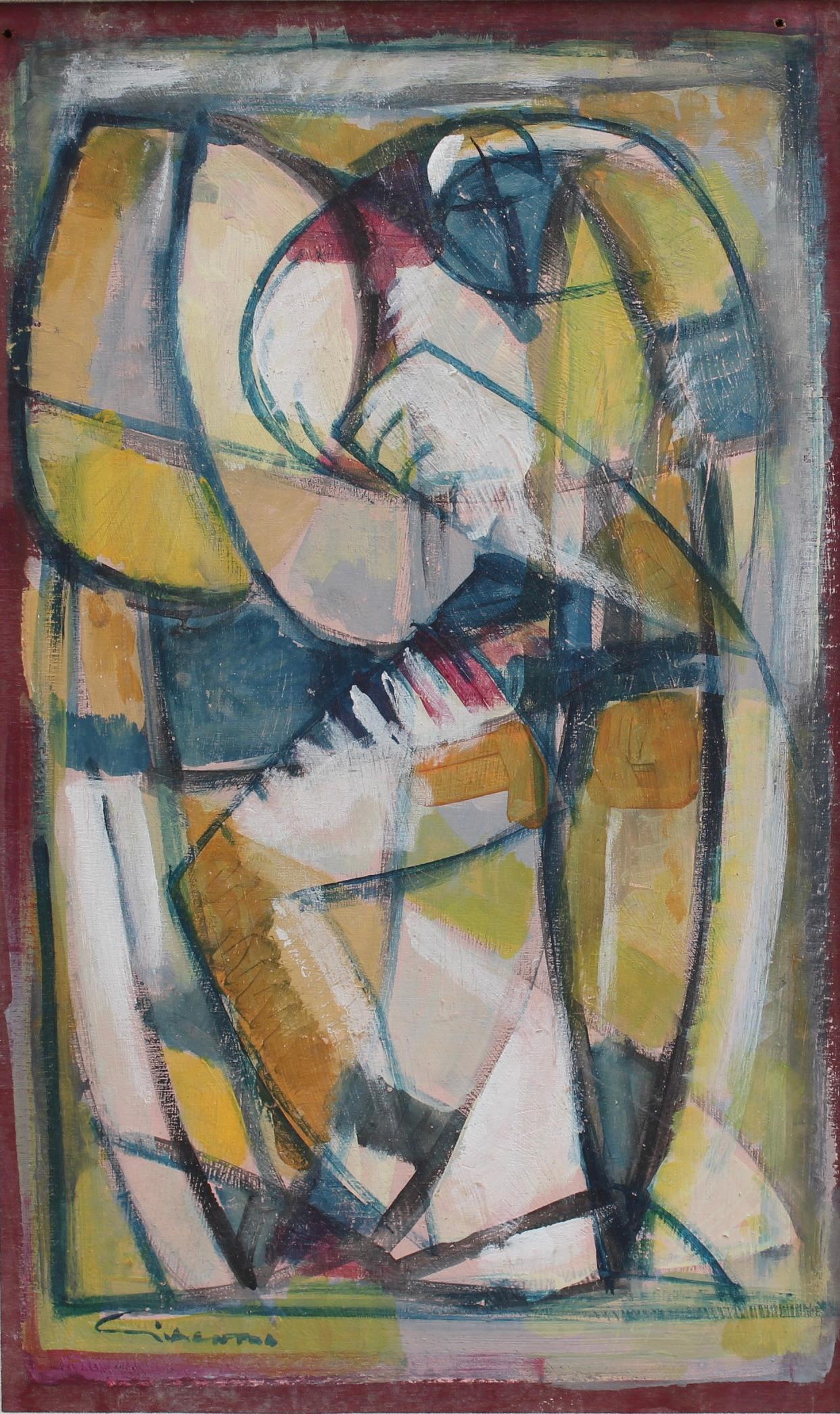 Portraits of Timeless Expressions No. 13 Florentine School (circa 1980s-90s) - Painting by Unknown
