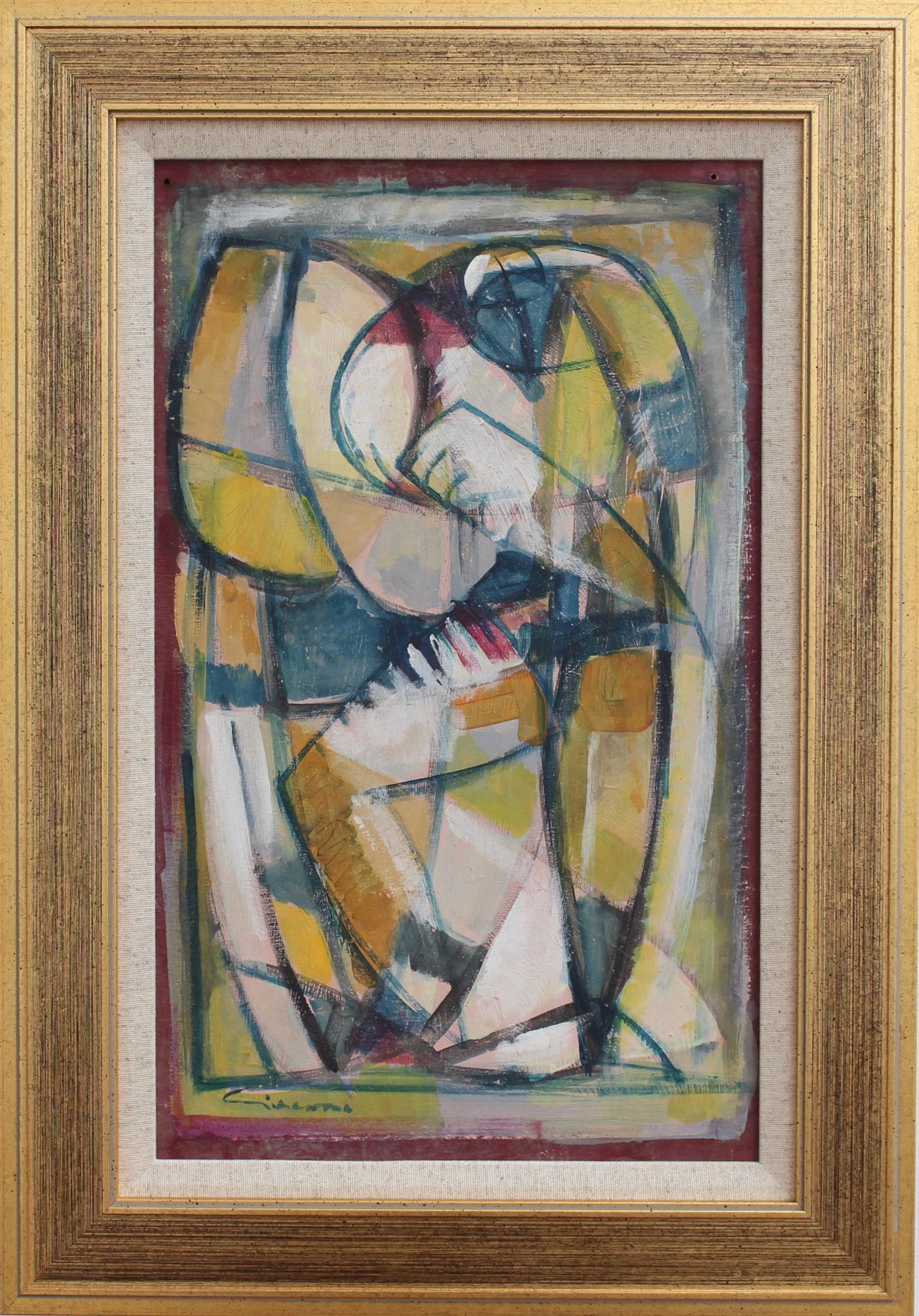 Unknown Portrait Painting - Portraits of Timeless Expressions No. 13 Florentine School (circa 1980s-90s)