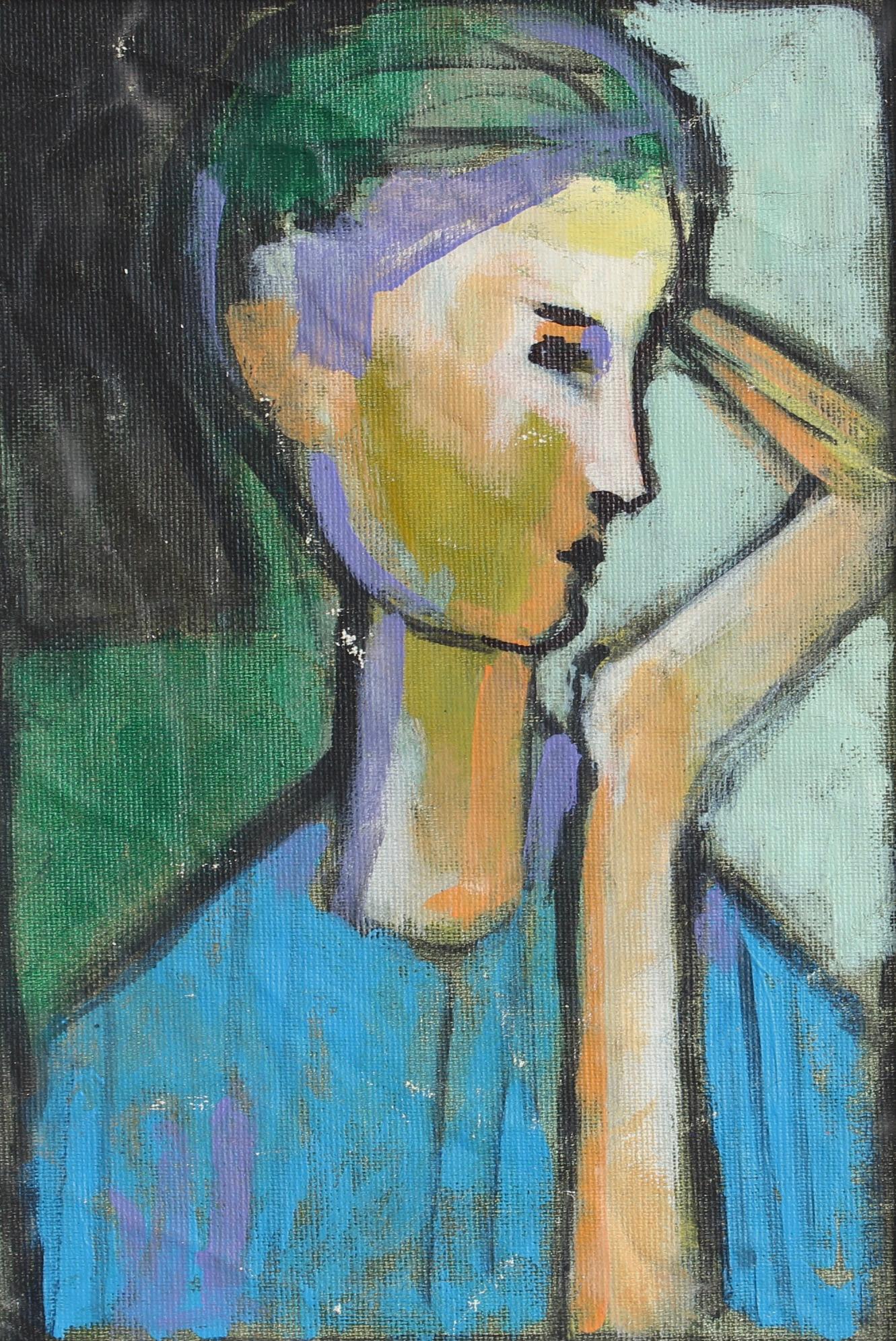Prismen der Identität: Ein Porträt Serie III (Moderne), Painting, von Unknown
