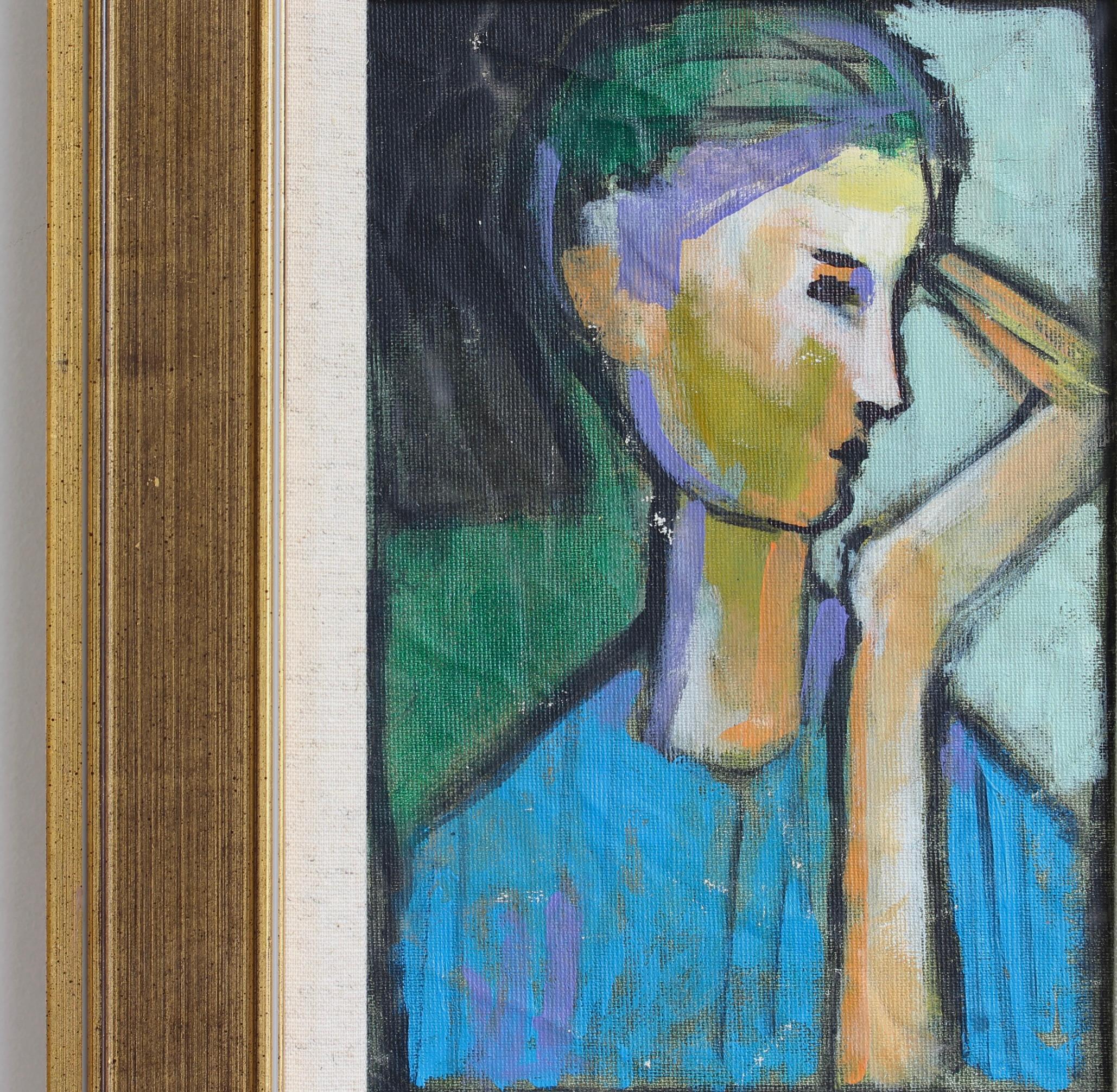 Prismen der Identität: Ein Porträt Serie III (Braun), Portrait Painting, von Unknown
