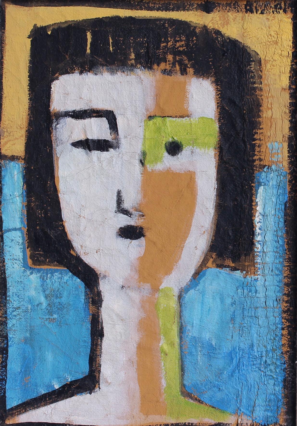 Prisms of Identity: A Portrait Series V - Modern Painting by Unknown