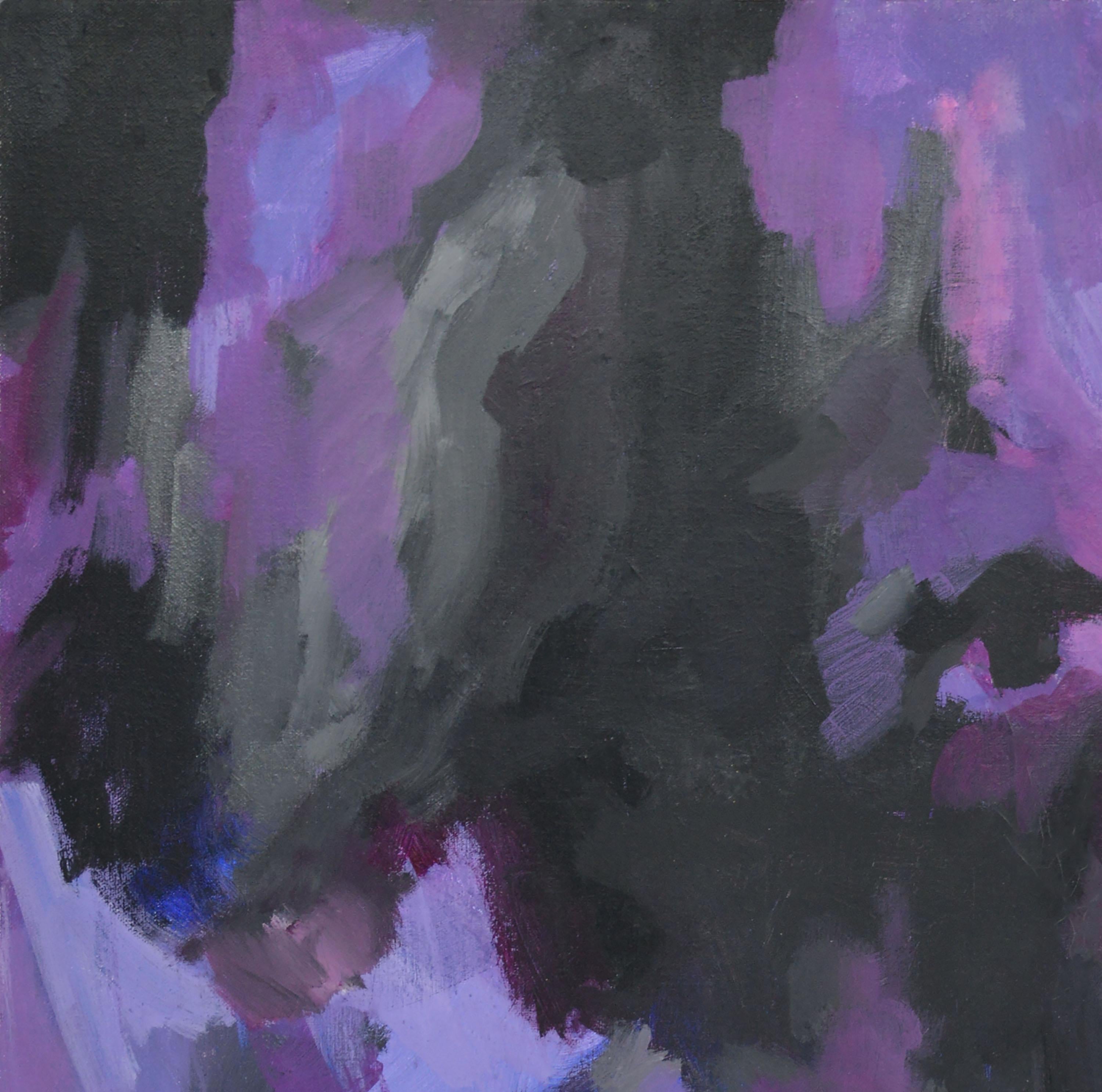 black and purple abstract