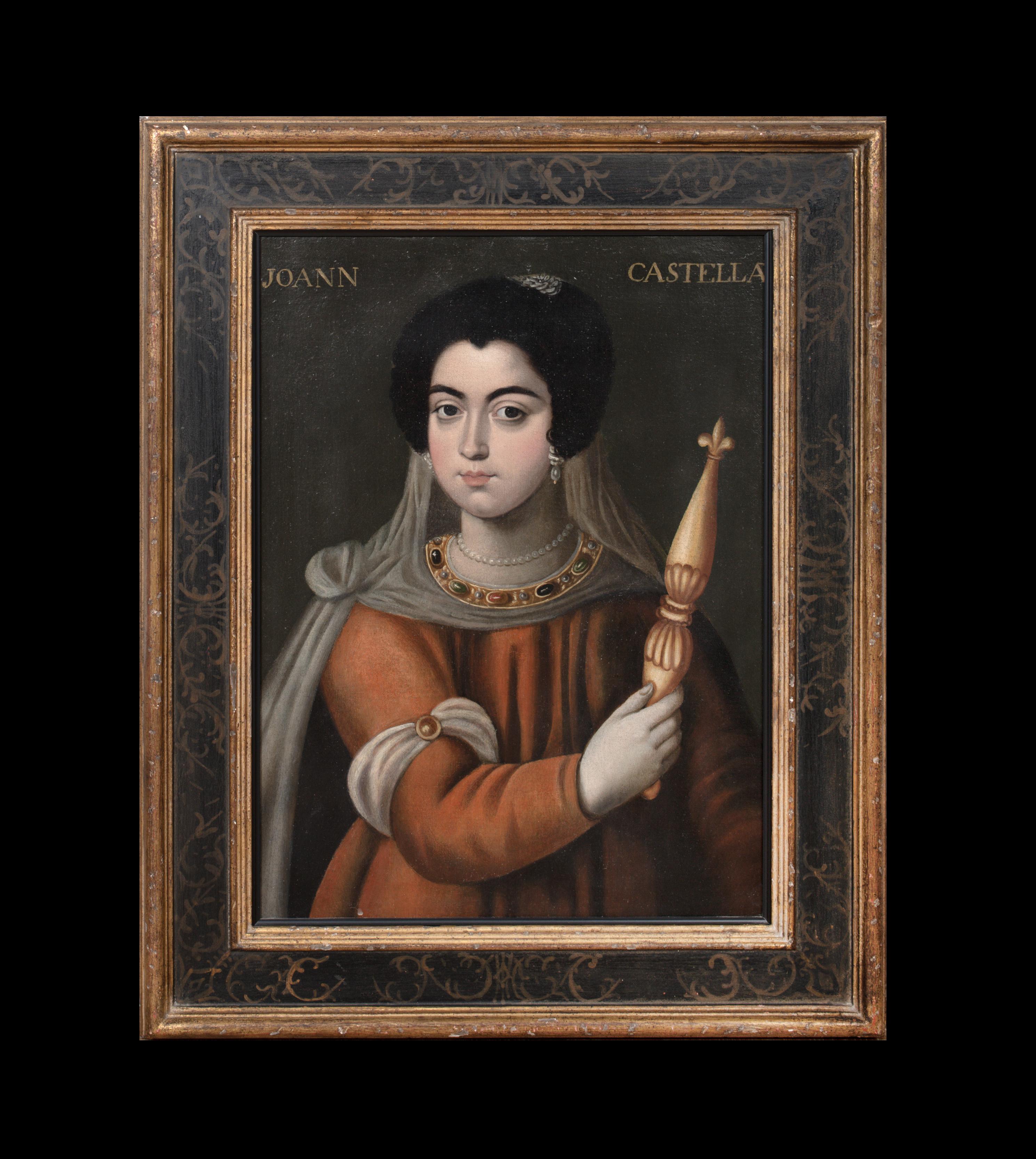 Königin Joann von Kastilien und Aragonien (1479-1555), Joanne The Mad, 17. Jahrhundert – Painting von Unknown