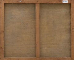 R. A. Serre - École française Début du 20e siècle, huile, terrains de cathédrales