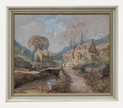 R. G. Trow - Framed 20th Century Oil, Stow-on-the-Wold