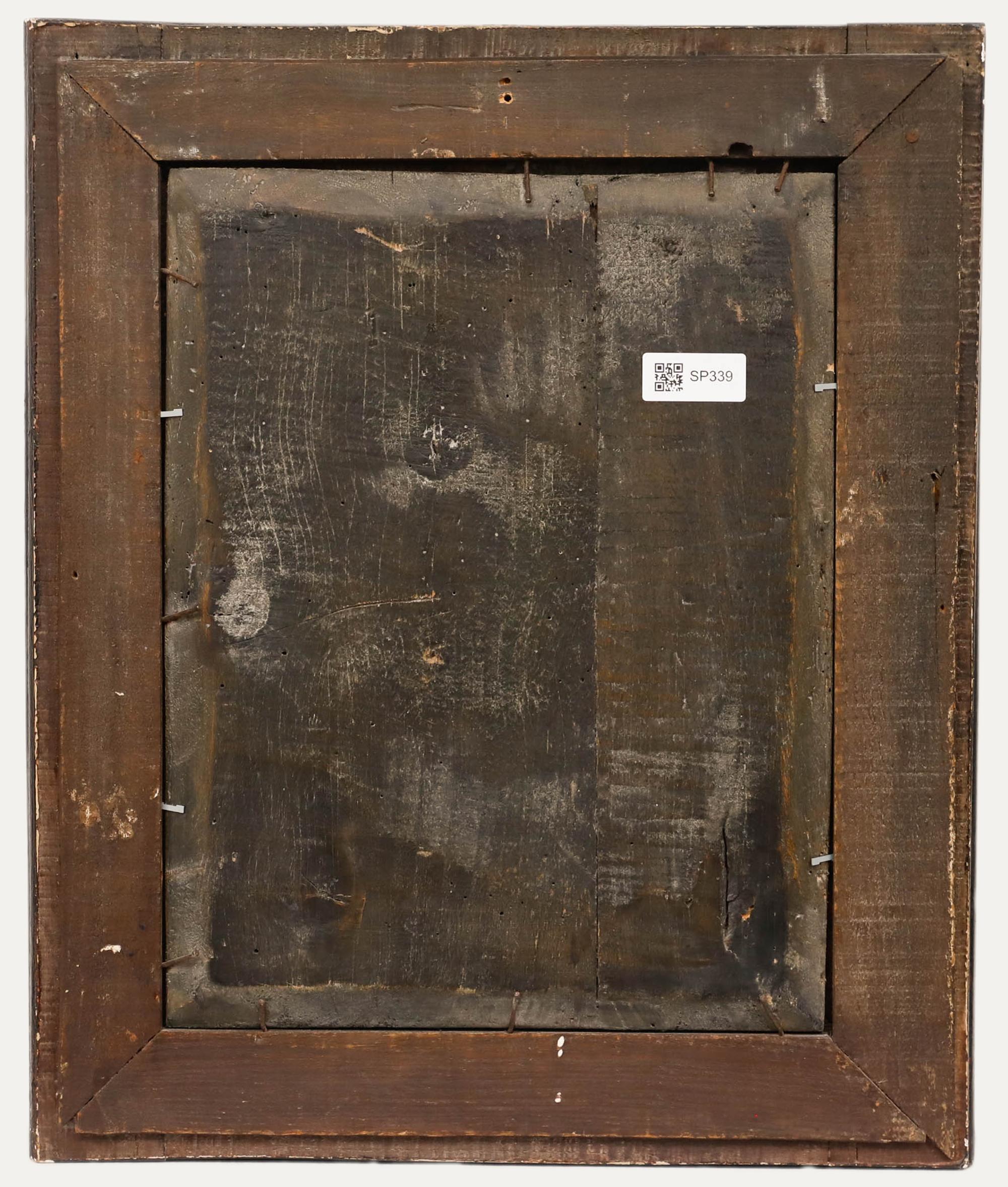 R. Gotaels – Ölgemälde, „Der Künstler“, frühes 20. Jahrhundert – Painting von Unknown