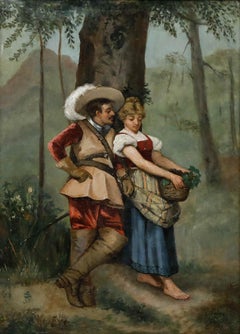 R. Salas after Serafin Martinez del Rincon y Trives - 1888 Oil, One More Victory