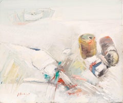 Raimondo Barbieri - 20th Century Oil, Still Life with Cans