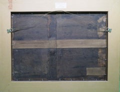 Rare 17th Century OLD MASTER oil on panel DUTCH SCENE of a Butchers Shop