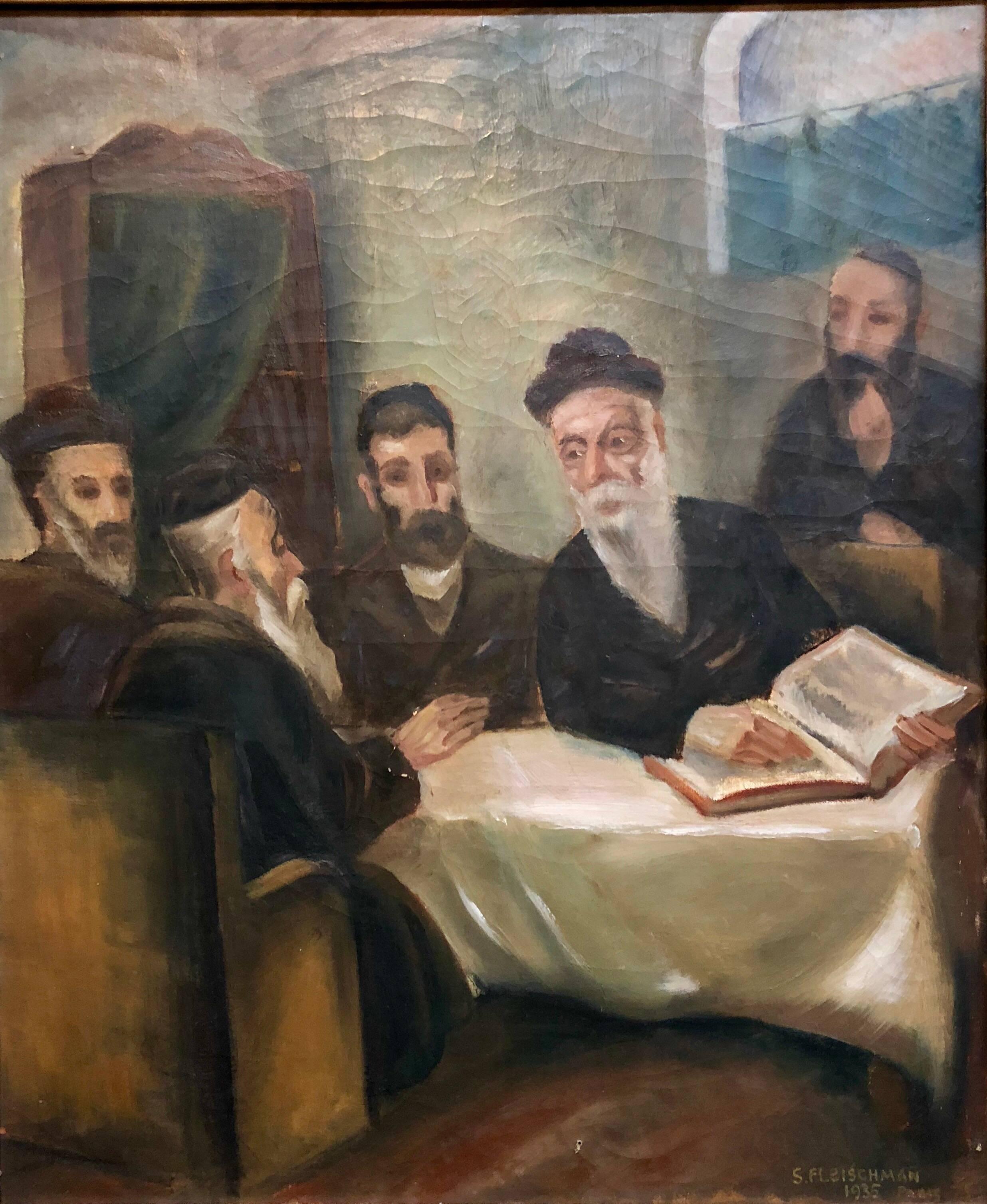 judaica oil paintings for sale