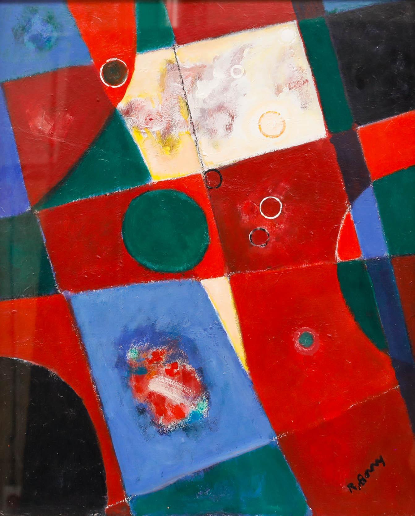 Ray Barry (1931-2022) - Contemporary Acrylic, Beyond II - Painting by Unknown