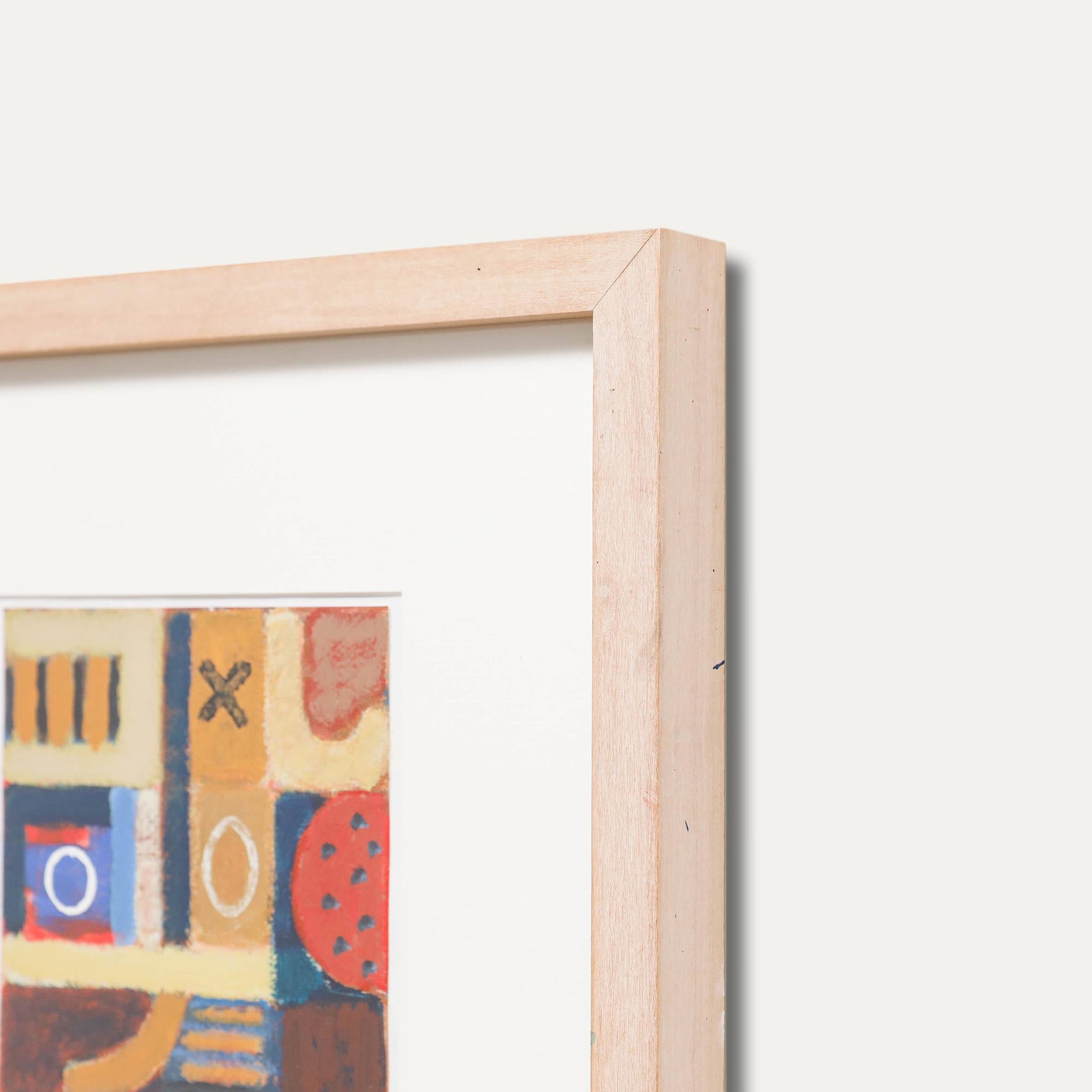 Ray Barry (1931-2022) - Contemporary Acrylic, Cache II For Sale 1