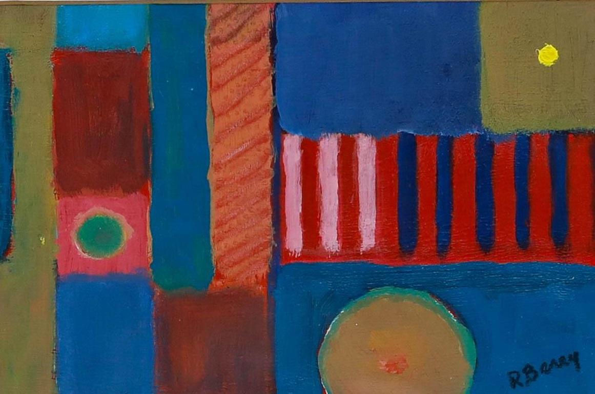 Ray Barry (1931-2022) - Contemporary Acrylic, Ladder - Painting by Unknown