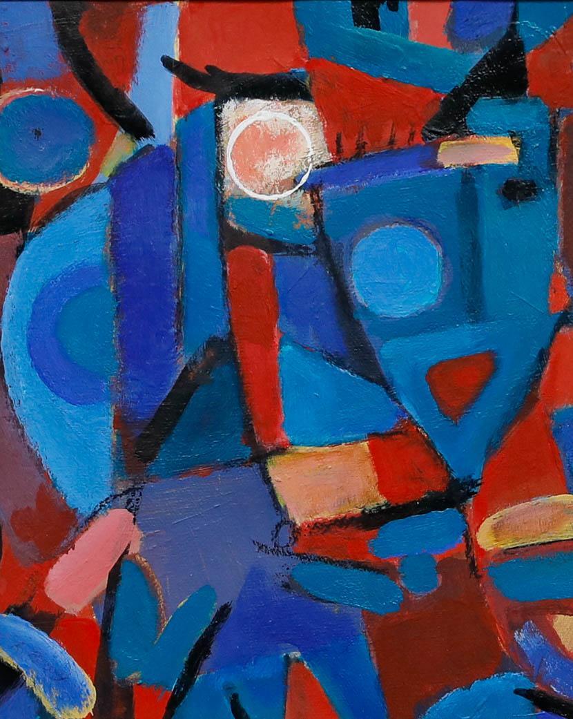 Ray Barry (1931-2022) - Acrilico contemporaneo, maschera - Painting di Unknown