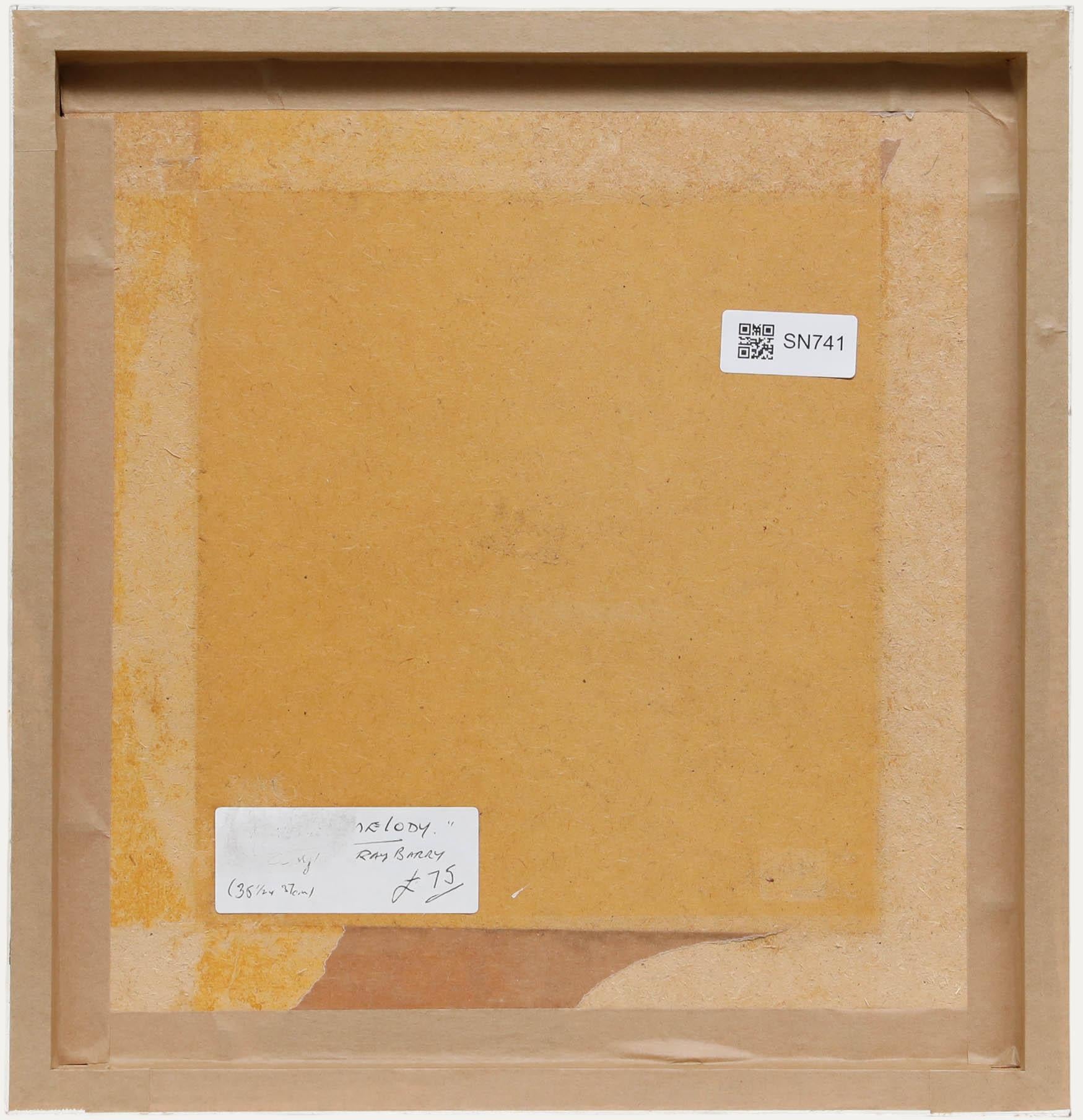 Ray Barry (1931-2022) - Contemporary Acrylic, Melody - Beige Abstract Painting by Unknown