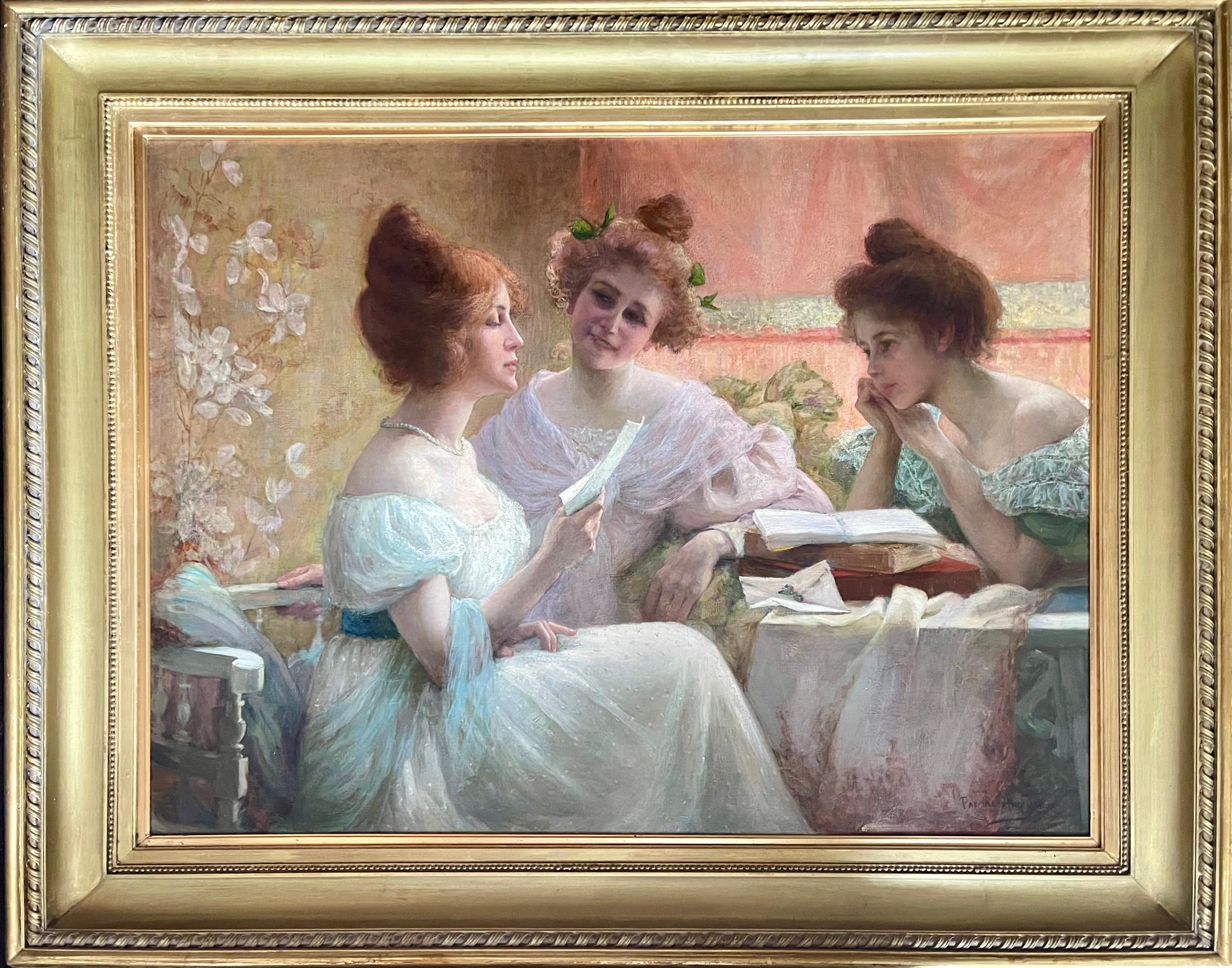 Leggere - Painting di Blanche Paymal-Amouroux