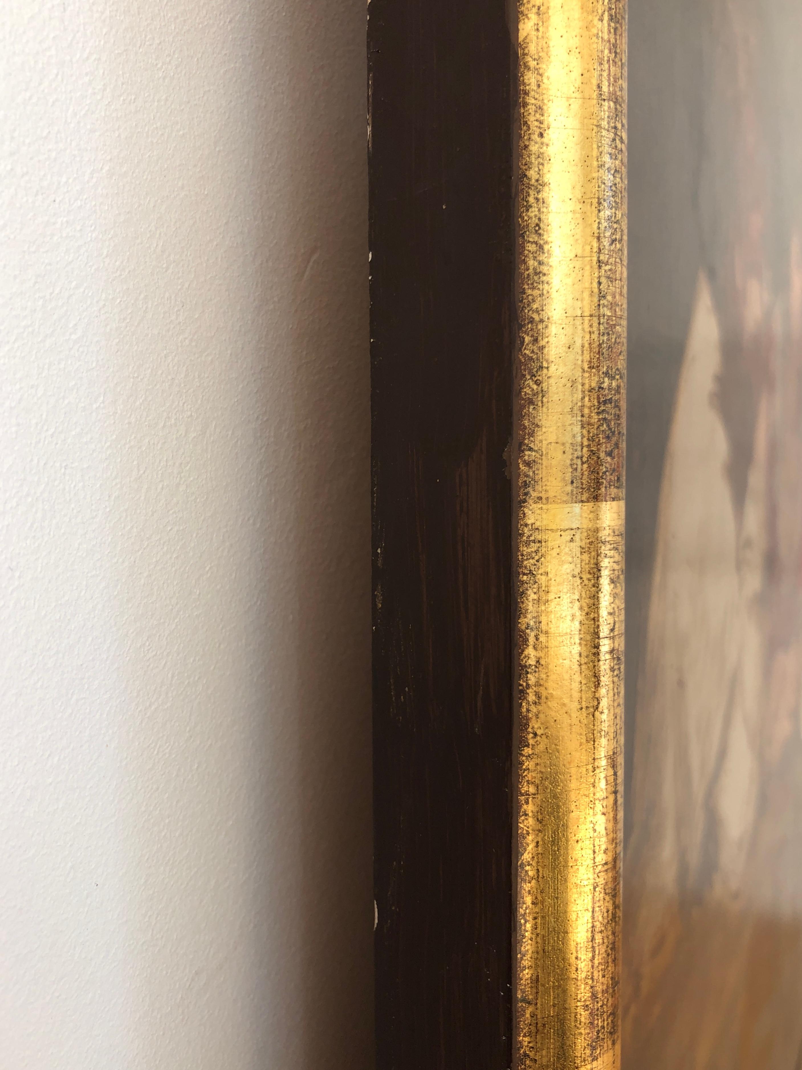 Work on canvas
Golden wooden frame
83 x 101.5 x 3.5 cm