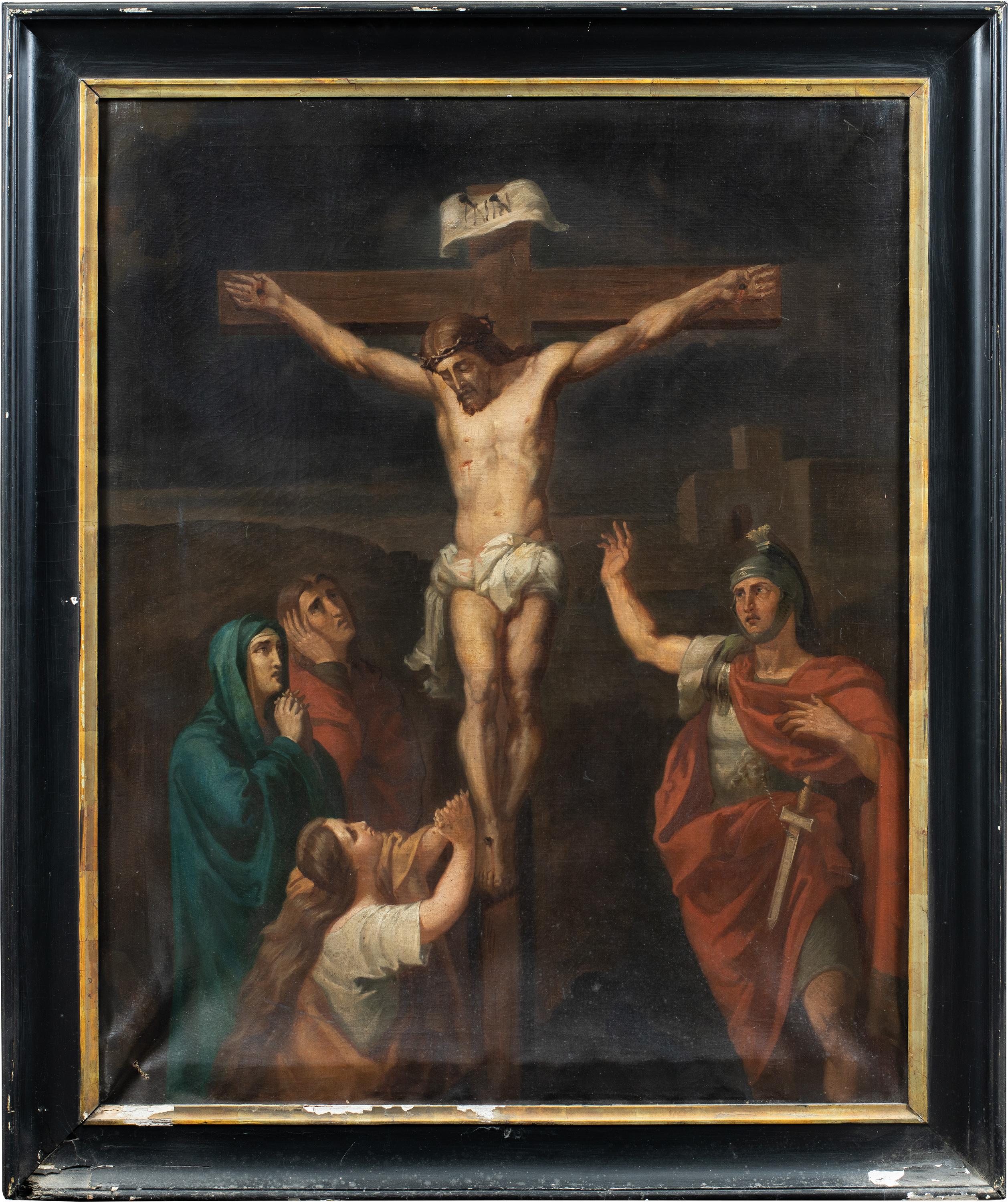 Pittore religioso italiano - 18/19° secolo Gruppo di quattordici dipinti religiosi 8