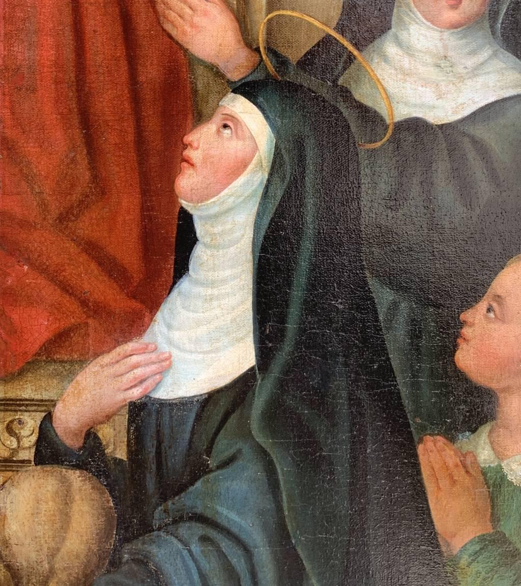 Pintor italiano (siglo XVIII) - Santa Mónica en oración.

56 x 32 cm.

Óleo antiguo sobre lienzo, sin marco.

Informe sobre el estado de conservación: Buen estado de conservación de la superficie pictórica.



- Este artículo se vende con un