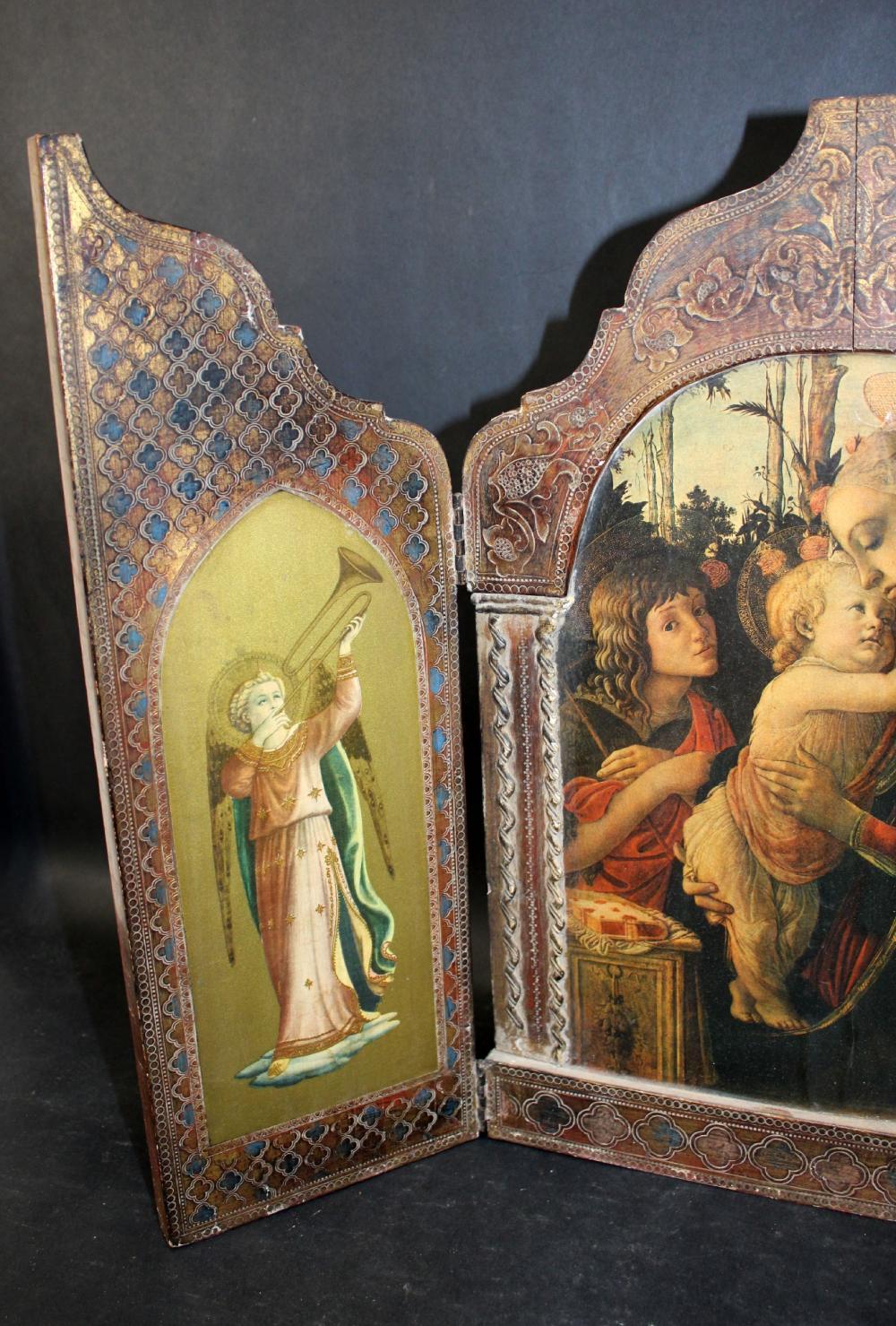 triptych religious art
