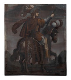 Remarkable Pair of 16th C. Italian Oil Paintings