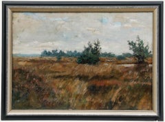 Rene De Groux - Early 20th Century Oil, The Fens