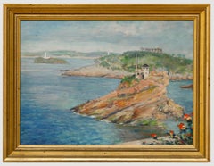 Renée Mourgue Vaquier (1894-1990)  - 1959 Oil, Santander, Spain