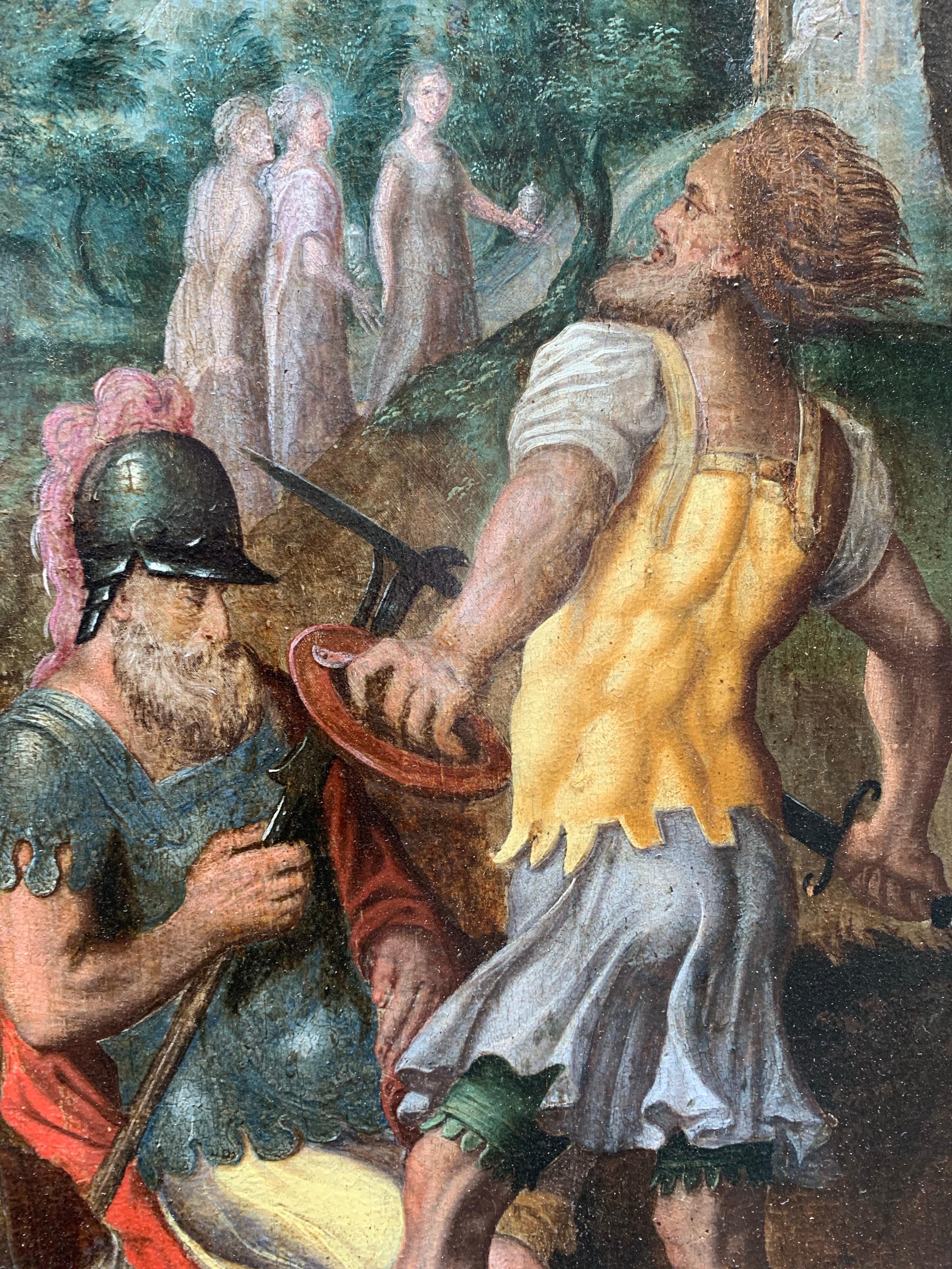Resurrection of Christ. Studio of the Master of the Prodigal Son. Ca. 1550. in vendita 8