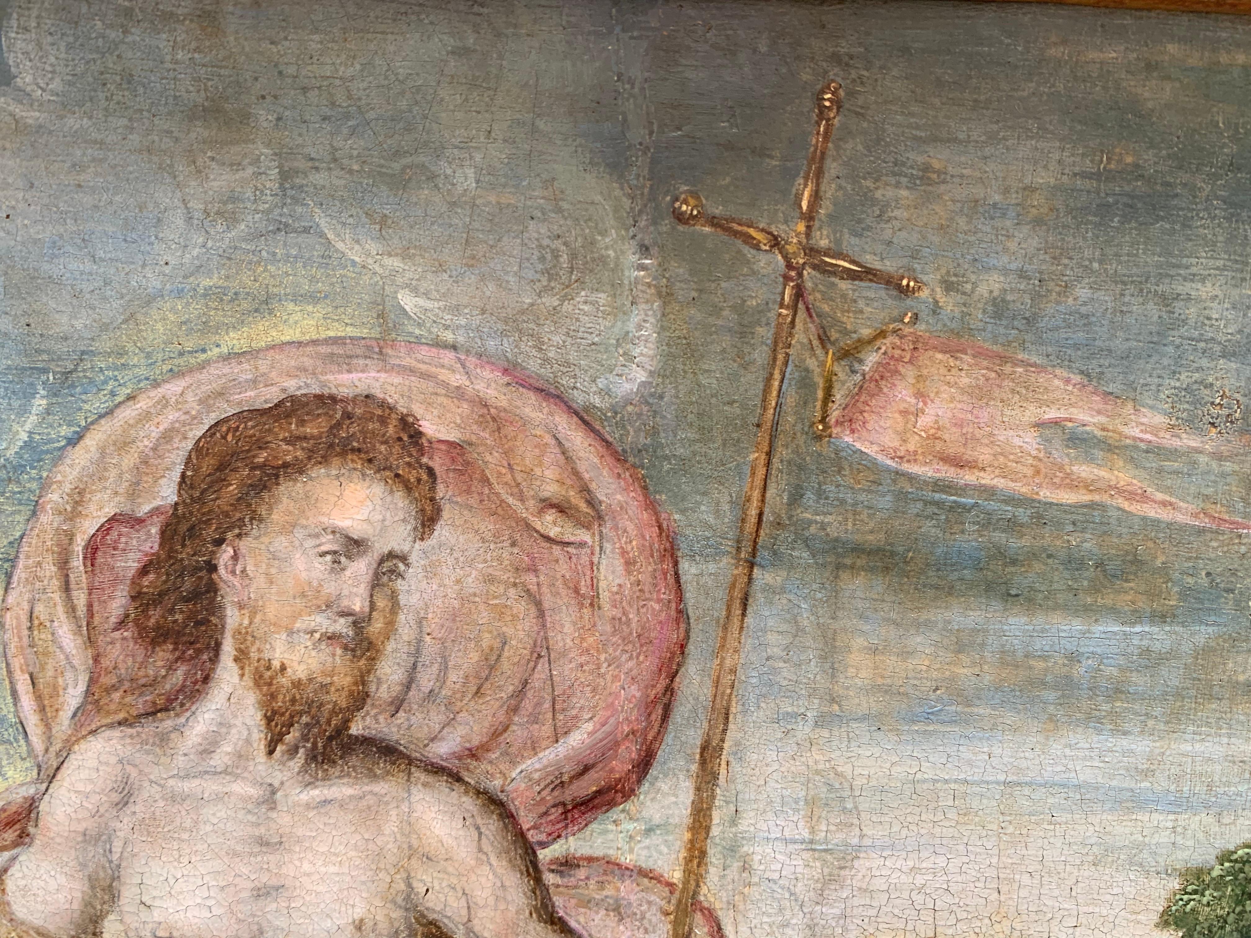 Resurrection of Christ. Studio of the Master of the Prodigal Son. Ca. 1550. in vendita 14