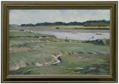 R.H. Talmadge - 1974 Olio, bassa marea, estuario del Deben