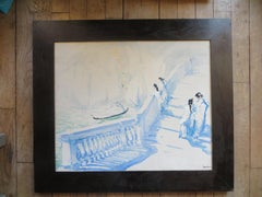 Die Rialto-Brücke in Venedig von Louis Degallaix