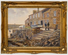 Richard Blowey (nato nel 1947) - Olio del XX secolo, Porto di Mousehole