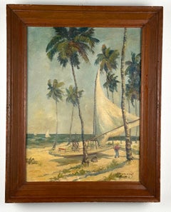 RIo de Janeiro Brazil Beach Landscape Seascape Pair