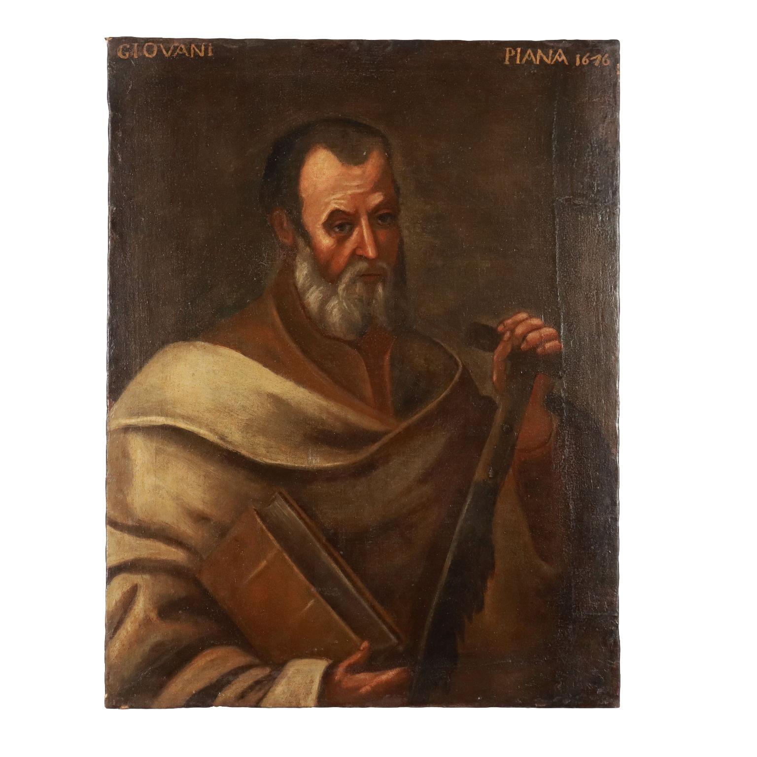 Unknown Portrait Painting -  Portrait of Saint Simon, 1616 